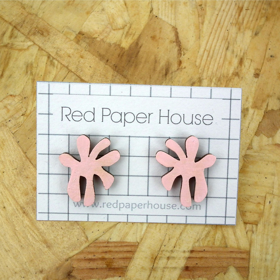 Thumbnail: Leaf Stud Earrings