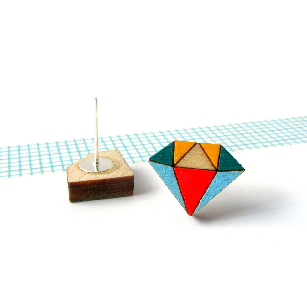 Thumbnail: Diamond Stud Earrings