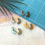 Thumbnail: Off Cut Wooden Stud Earrings