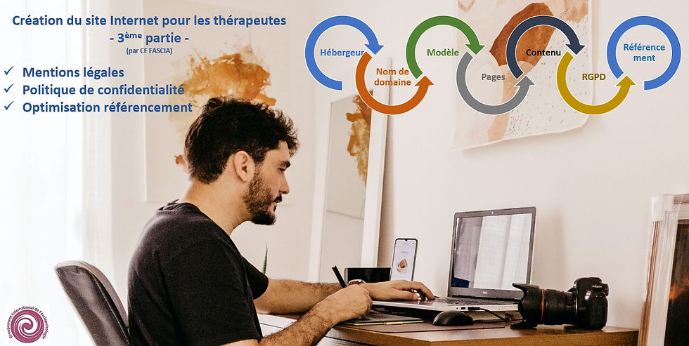 Webinaire : Création de site internet (3e partie)