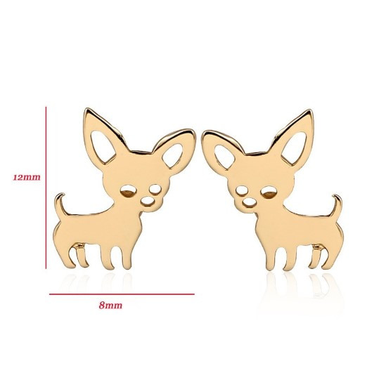 Miniatura: Animal Necklace and Earring Set with Copper Chain