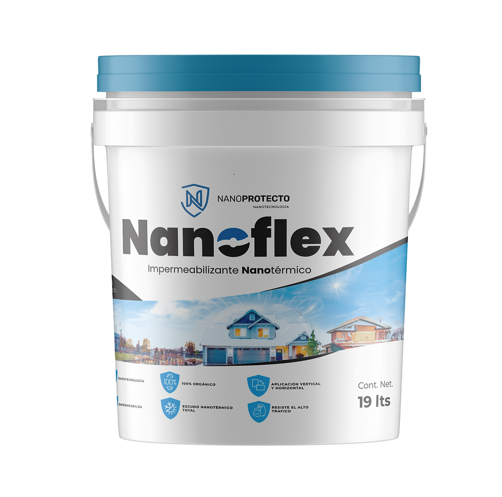 Miniatura: Nanoflex Impermeabilizante térmico y aislante para techos y muros