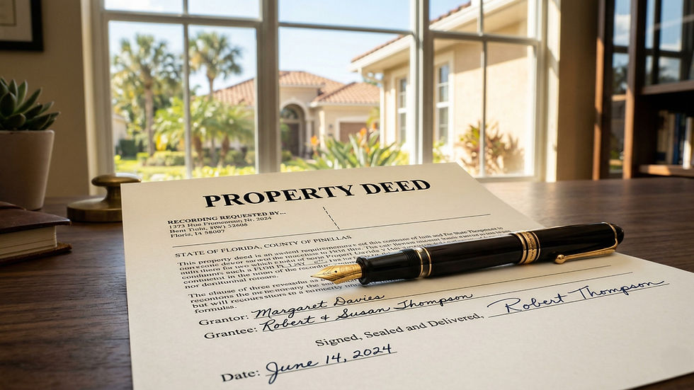 A Florida Homeowner’s Guide to Avoiding Probate via Property Deeds