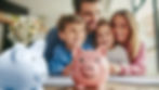 Family with savings account