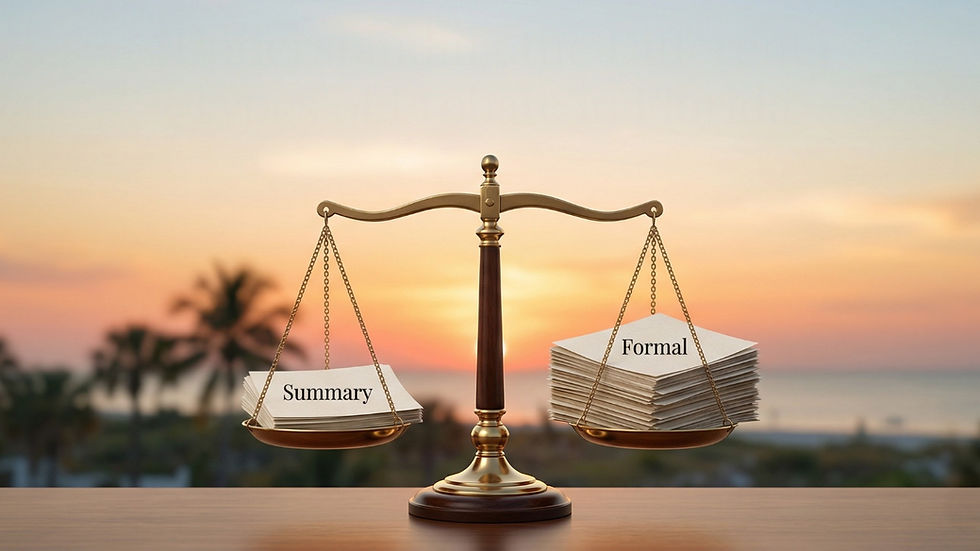 What Probate is right for you? Formal vs. Summary vs. Ancillary Administration 