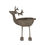 Thumbnail: Rustic Metal Reindeer Bowl