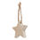 Thumbnail: Pack Of 90 Wooden Star Hanging Decorations