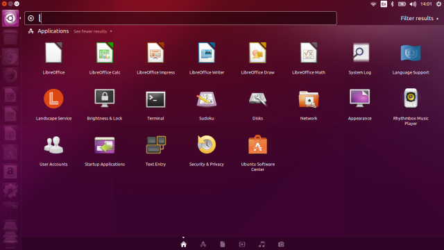 history of ubuntu desktop