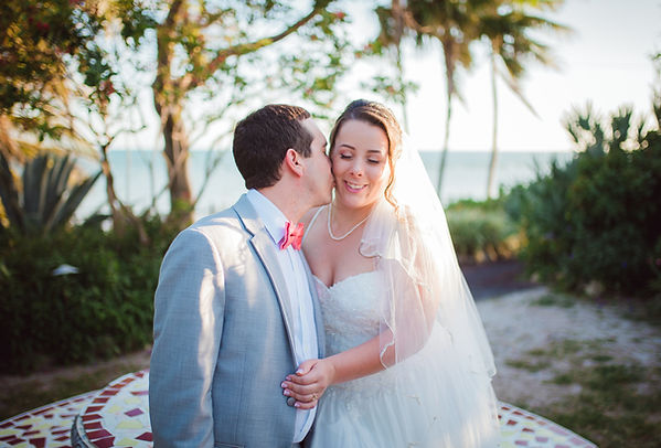 Wedding in Key West garden club