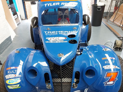 Race Car Graphics Front View