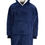 Thumbnail: Blue Oversized Cosy Reversible Hoodie