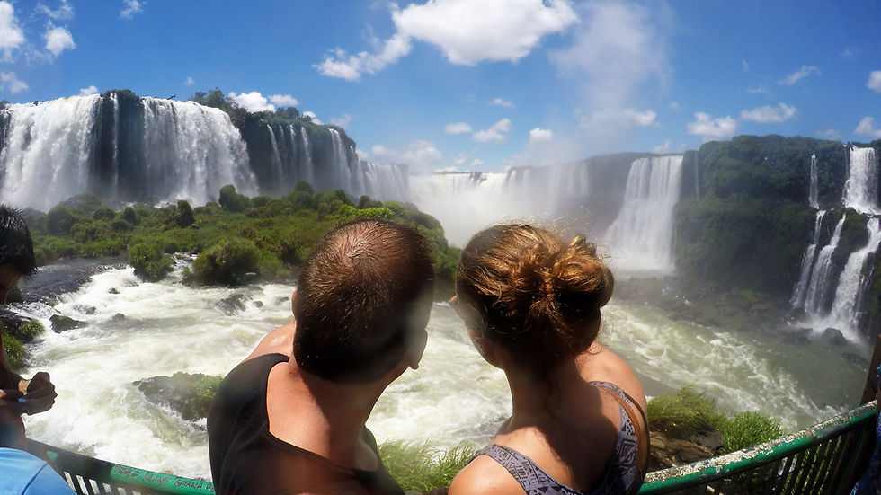 Iguacu Wasserfälle Brasilien