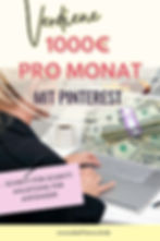 Verdiene 1.000 € pro Monat mit Pinterest – Schritt-für-Schritt-Anleitung für Anfänger!