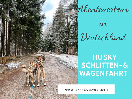 Abenteuertour Husky Schlitten- und Wagenfahrt in Deutschland