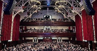 The view from the stage