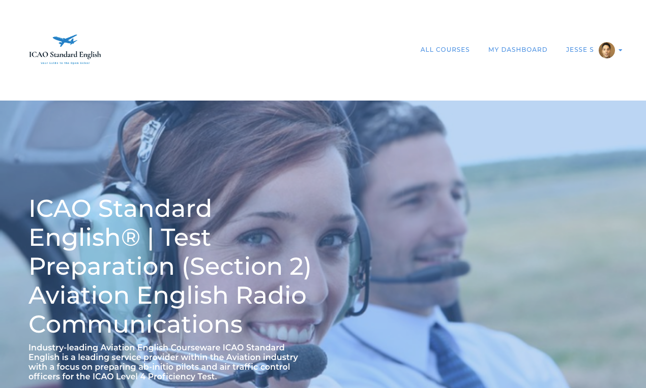 ICAO Standard English Courseware™  | Test Preparation Modules | To 20 Trainees*