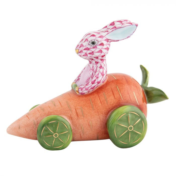 Thumbnail: Herend Carrot Car Bunny