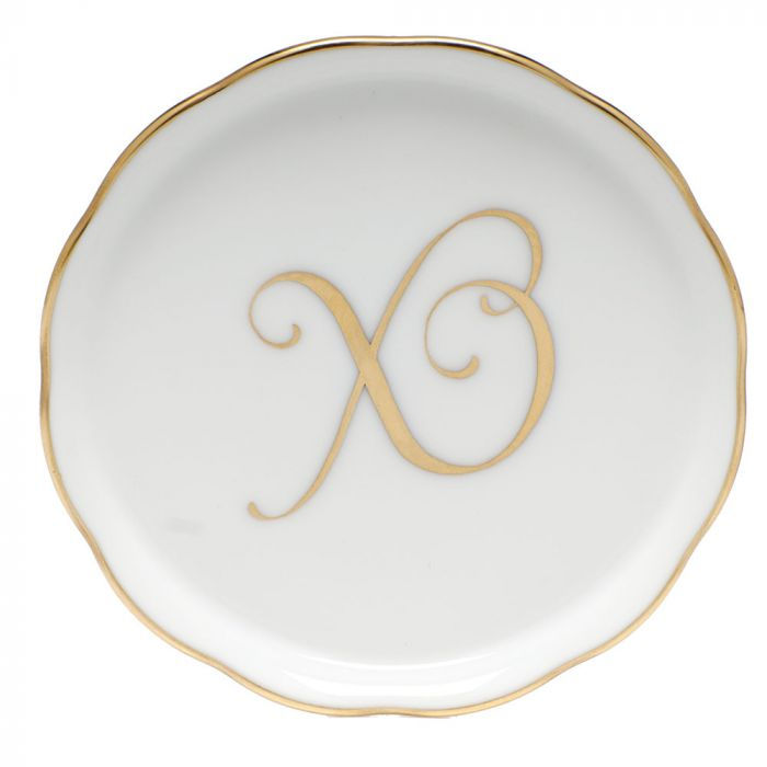 Thumbnail: Herend Coaster with Monogram