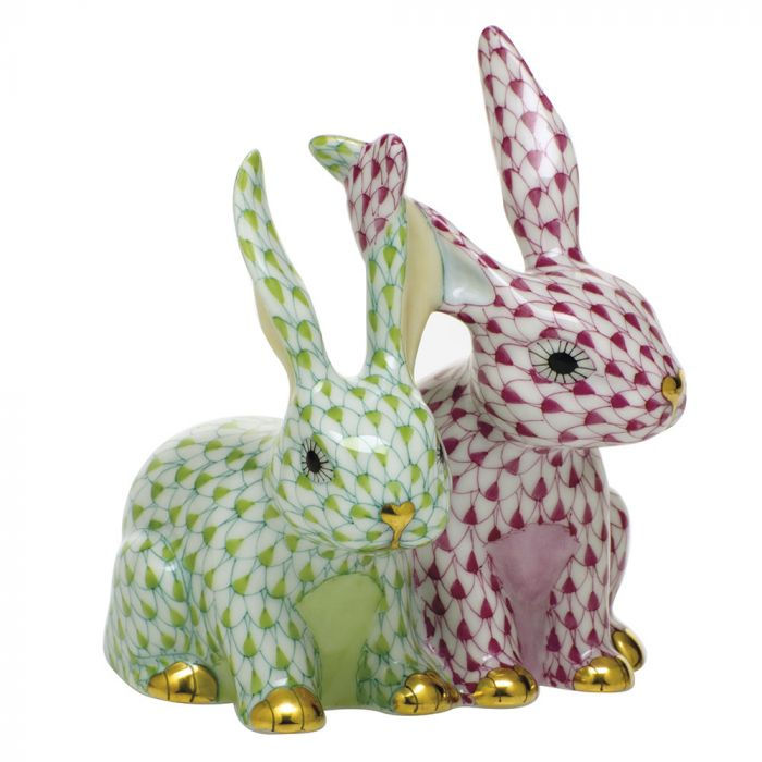 Thumbnail: Herend Twisted Bunnies