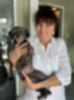 Hope with her hospice mom