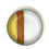 Thumbnail: Retro Stripe Low Bowl—yellow 