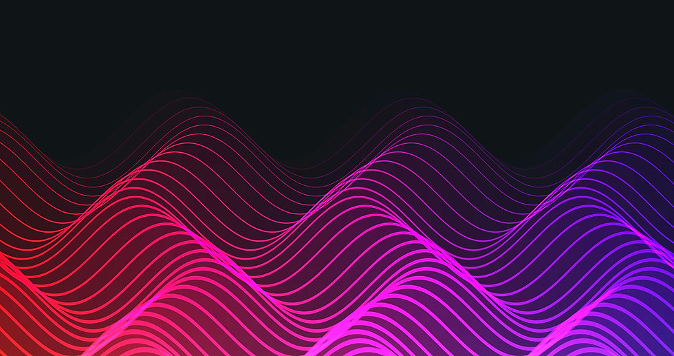 Fundo Ondas Coloridas