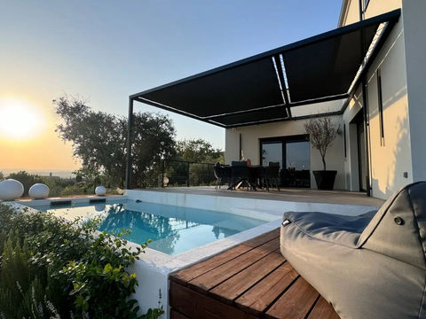 Pergola acier thermolaqué 