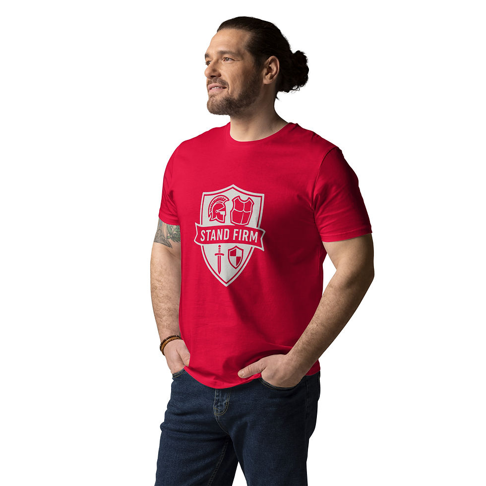 Thumbnail: Armor of God Unisex organic cotton t-shirt