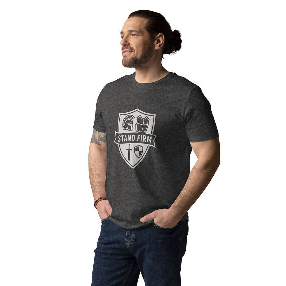 Thumbnail: Armor of God Unisex organic cotton t-shirt