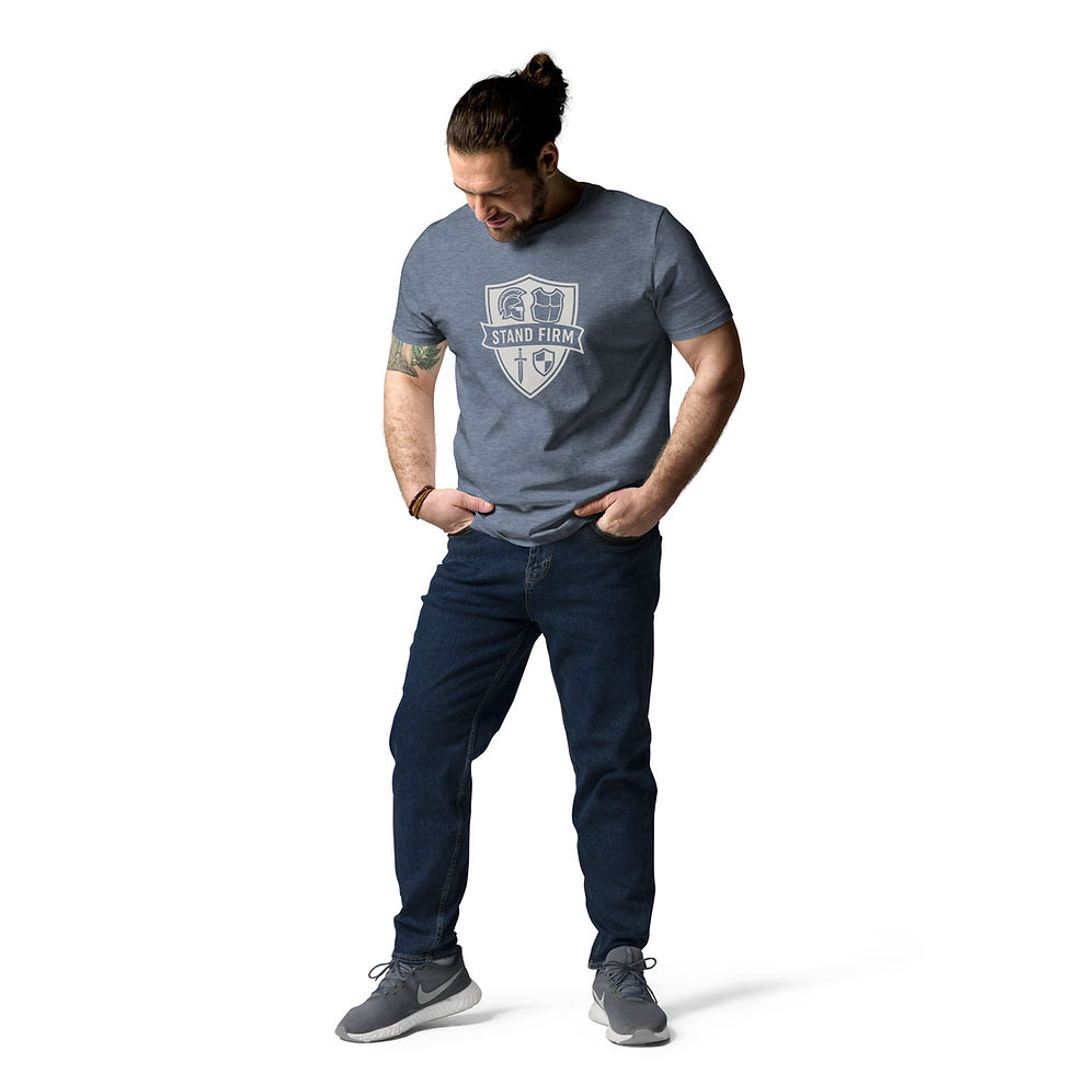 Thumbnail: Armor of God Unisex organic cotton t-shirt