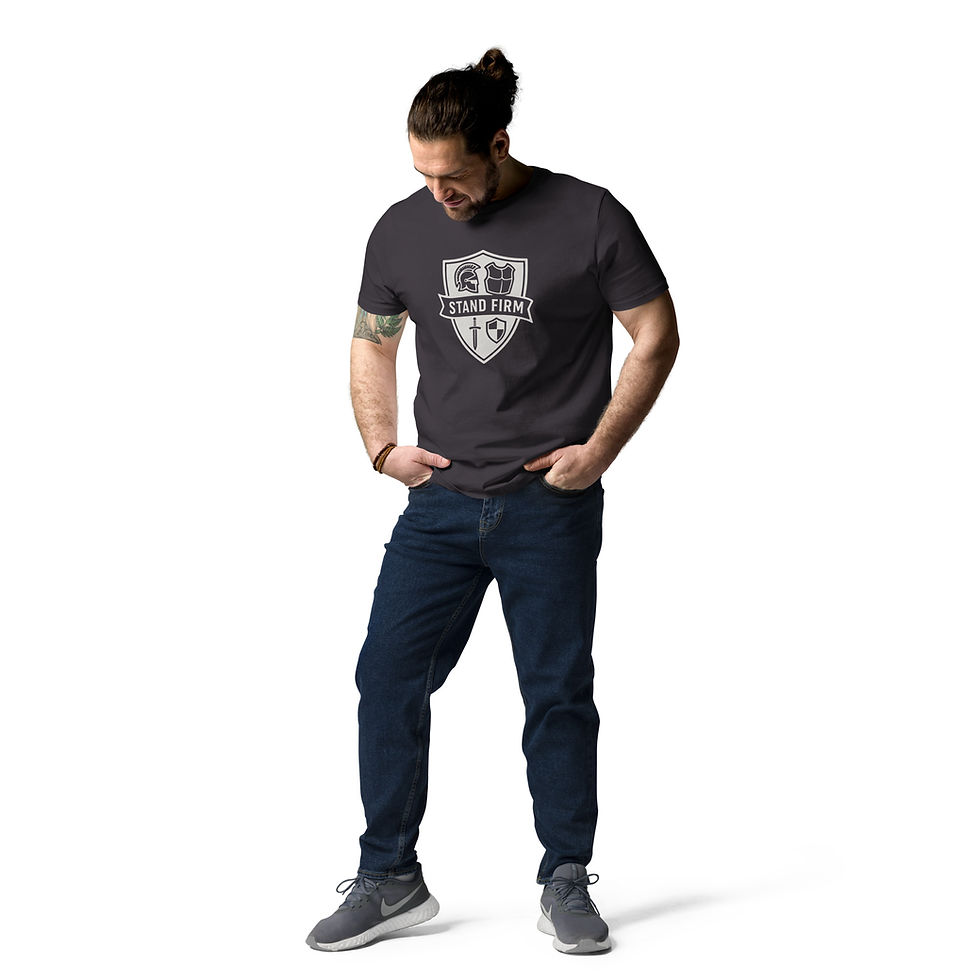 Thumbnail: Armor of God Unisex organic cotton t-shirt