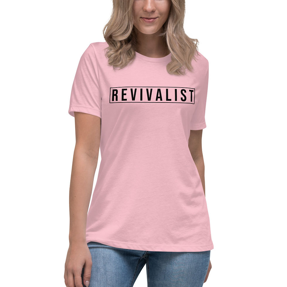 Thumbnail: Revivalist Short Sleeve Women's Relaxed T-Shirt (Light Colors)