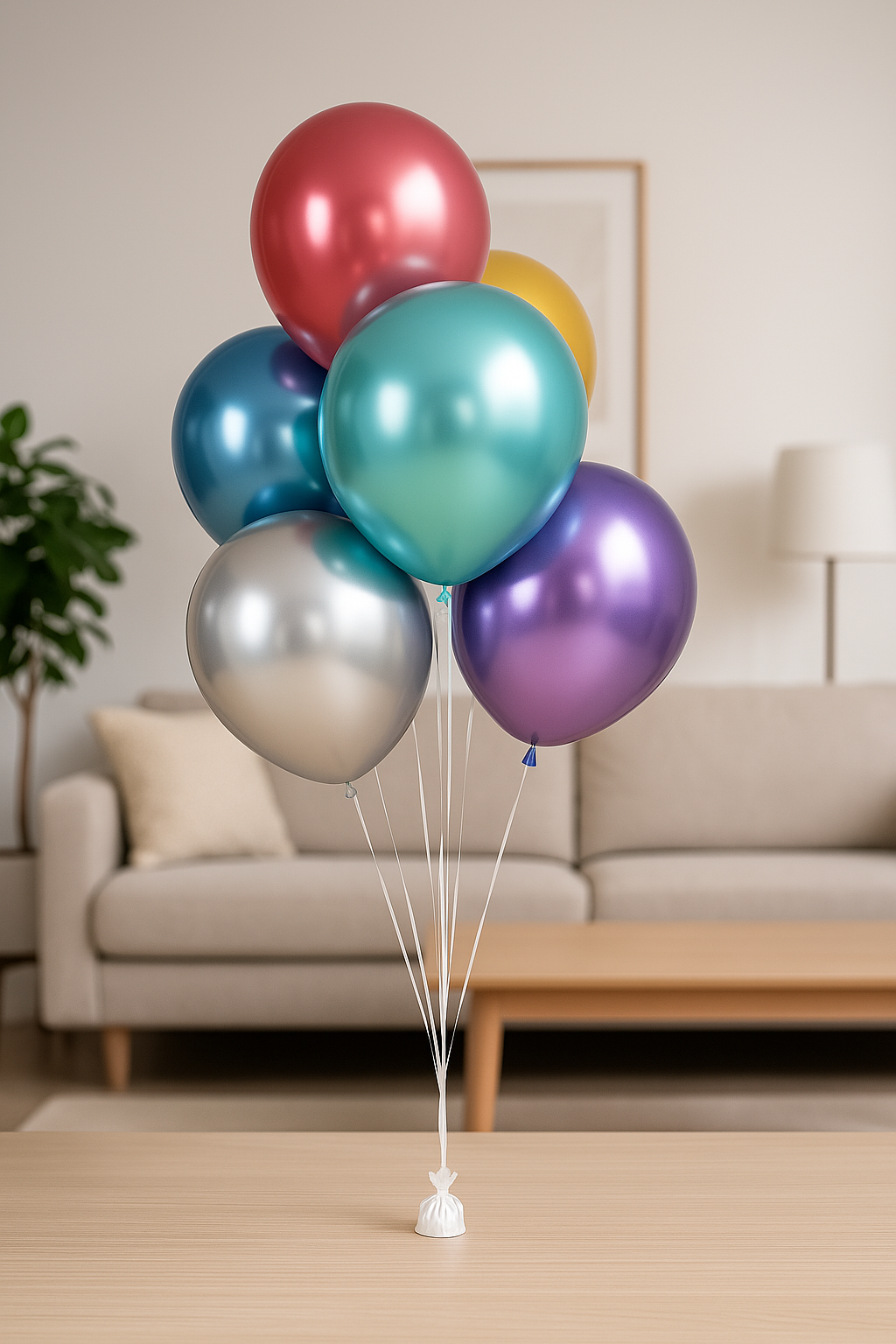 Zestaw Balonów lateksowy 6 szt mixcolor