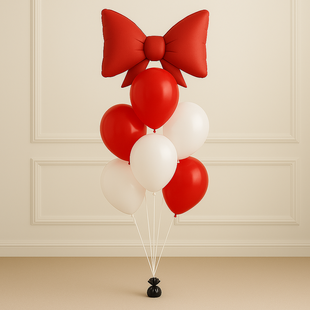  Zestaw kokarda czerwona klasyczny