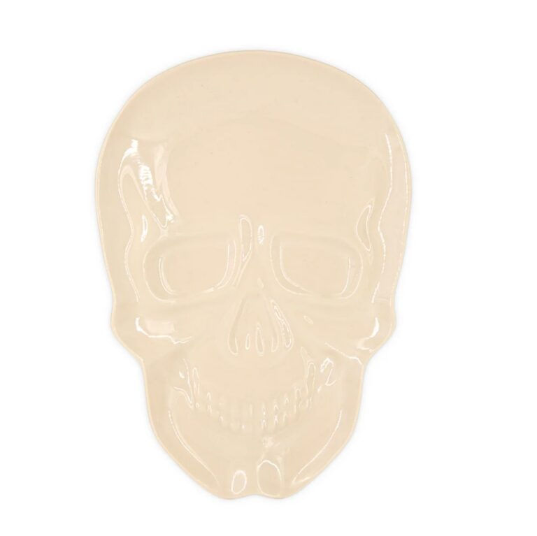 Talerz czaszka na cukierki Halloween