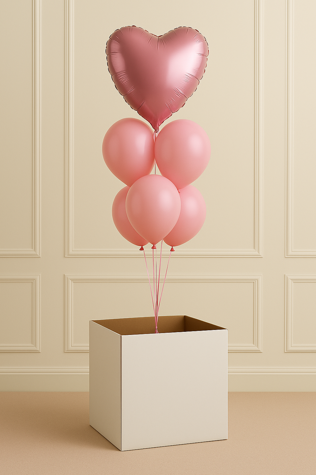 Pudełko Niespodzianka z sercem