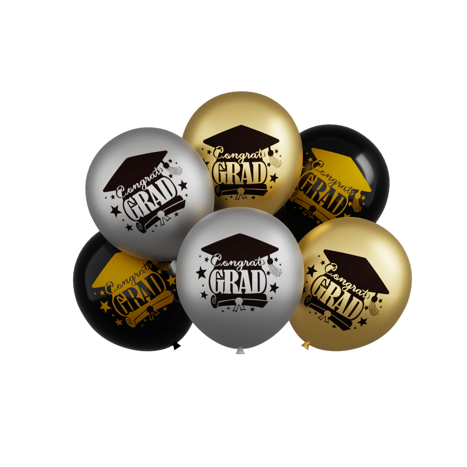 Balon lateksowy zestaw Grad - 30 cm