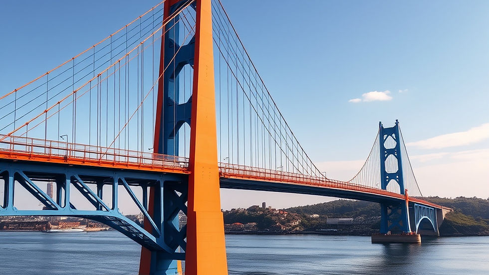 bridge with the colors blue and orange.jpg