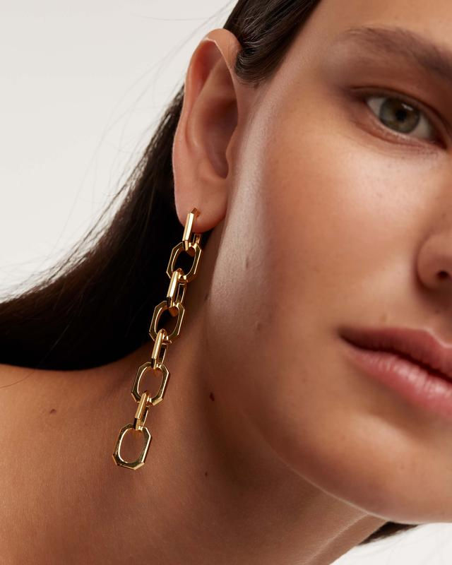 Thumbnail: PENDIENTES ENDLESS SIGNATURE CHAIN