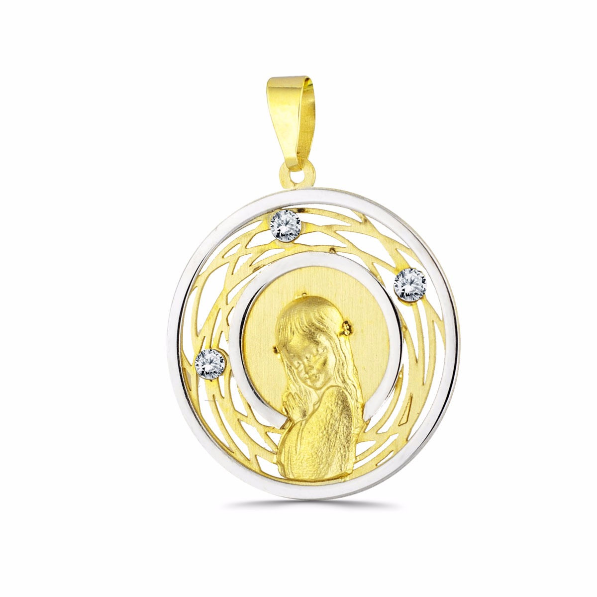 Medalla Virgen Niña