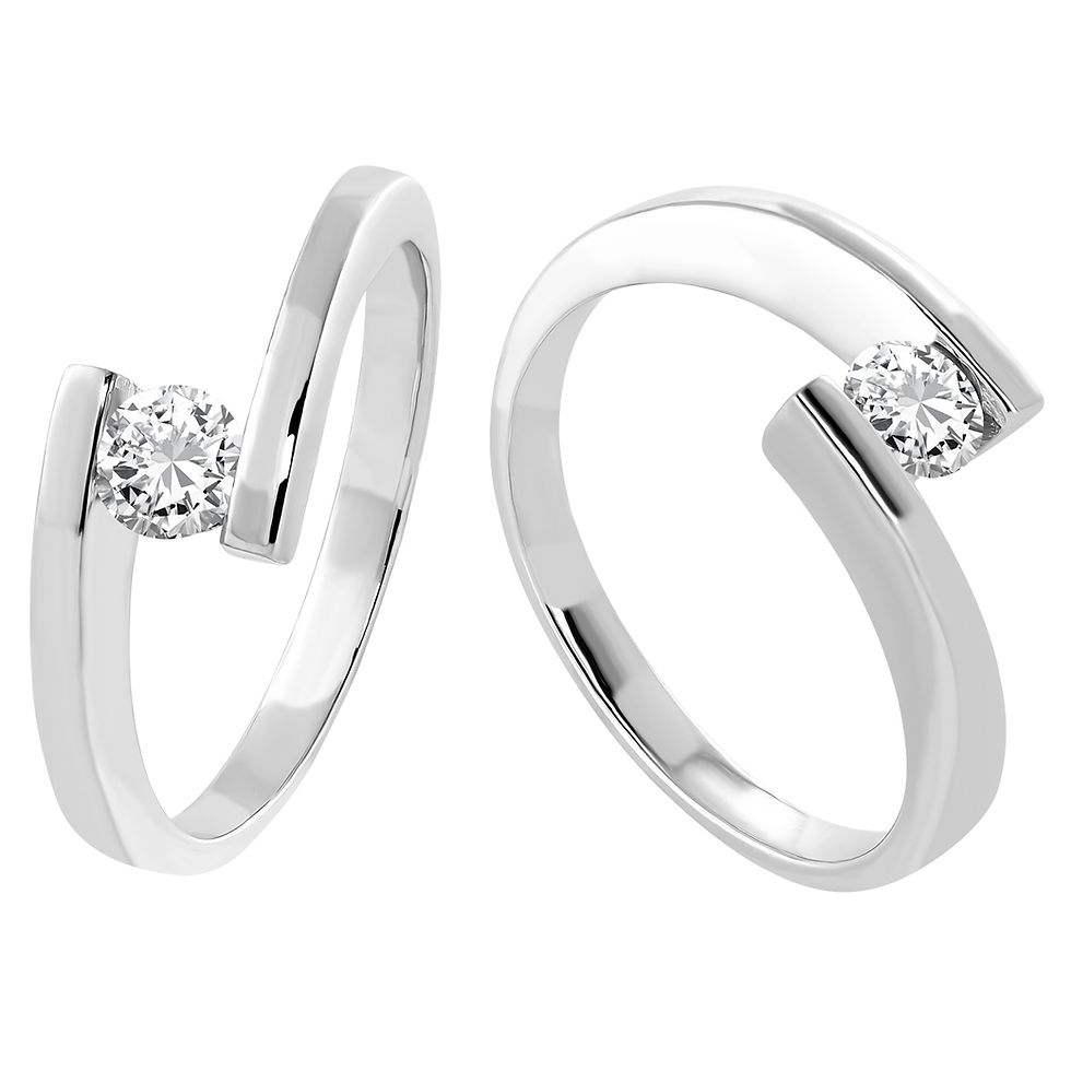 Sortija diamante 0.25 cts