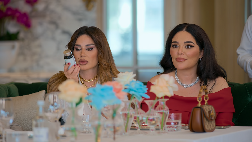 Cast members of Dubai Bling express keen interest in the powerful benefits of Rejuve+ NMN21000 supplement. Source: Dubai Bling S3