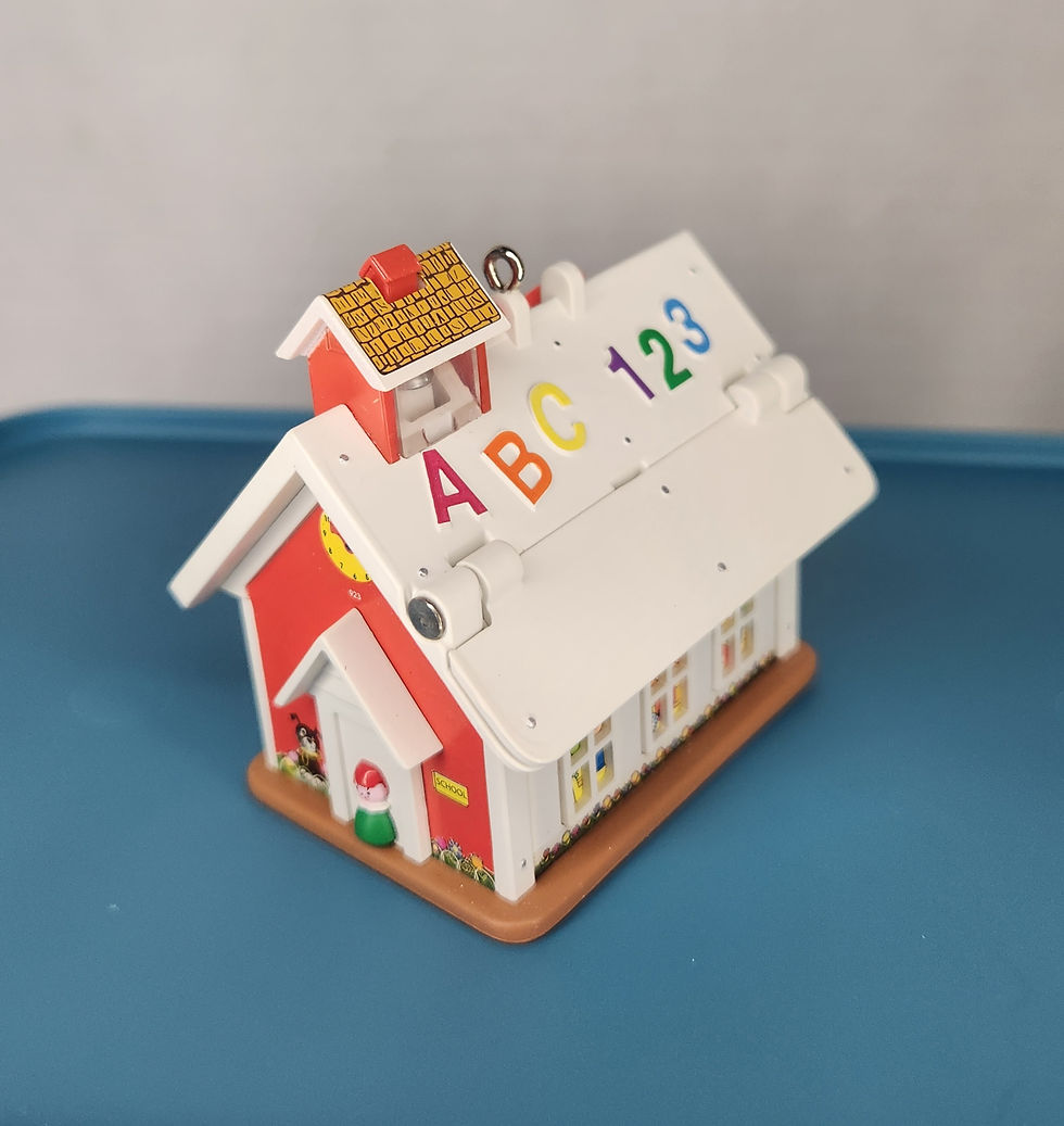 Thumbnail: Hallmark Fisher Price Play Family School Ornament 2010