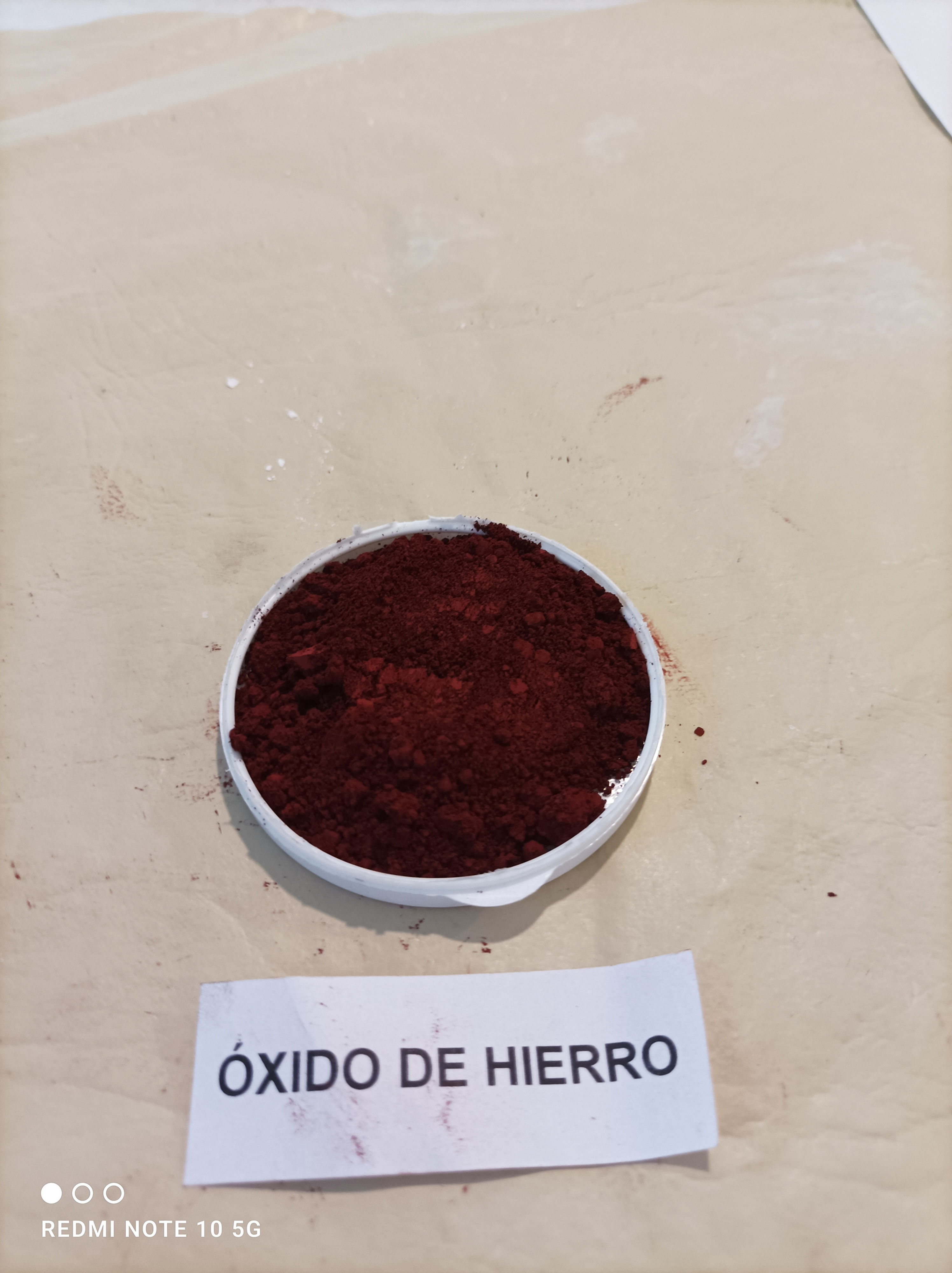 OXIDO DE HIERRO