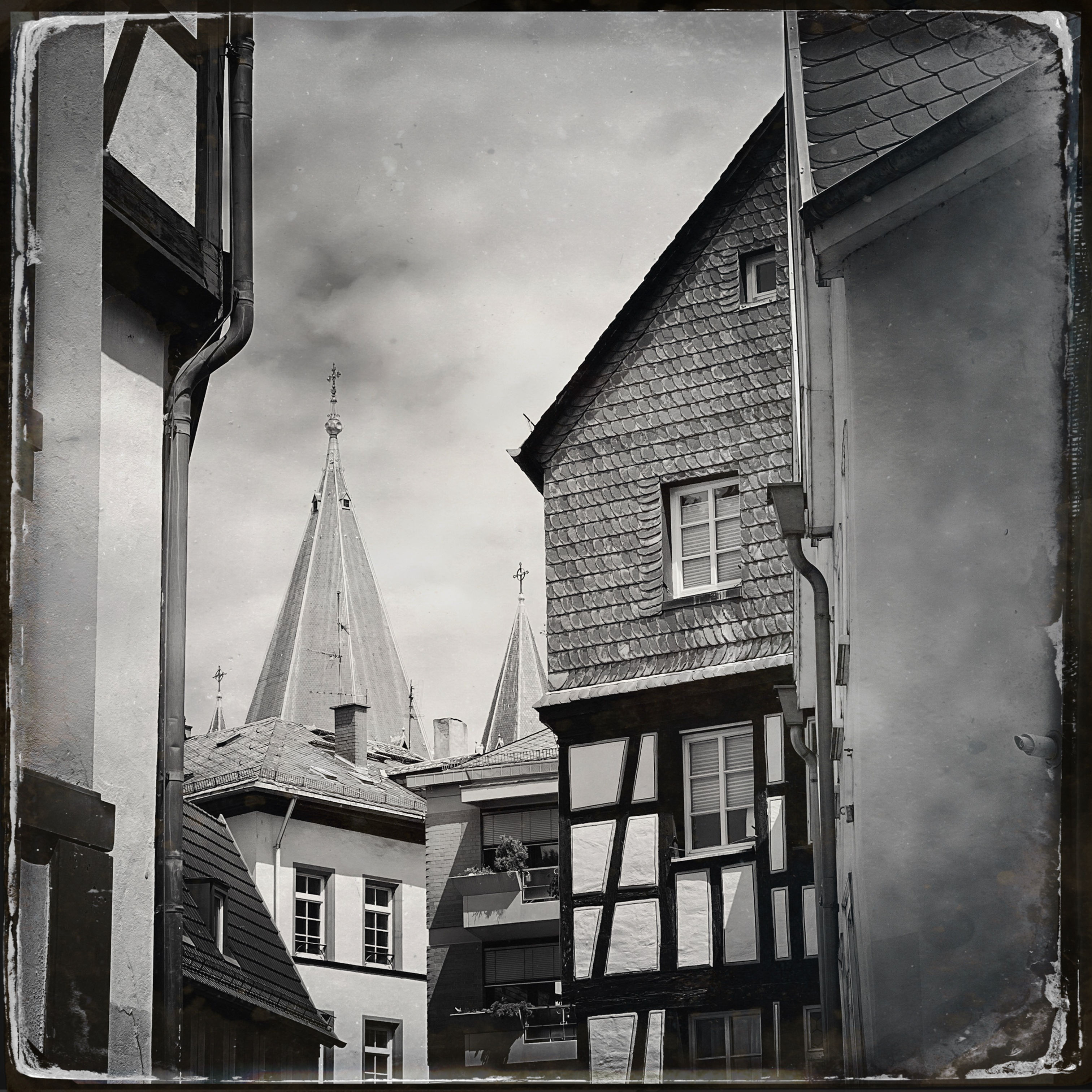 Foto-Block | Mainz, Architektur S/W 1