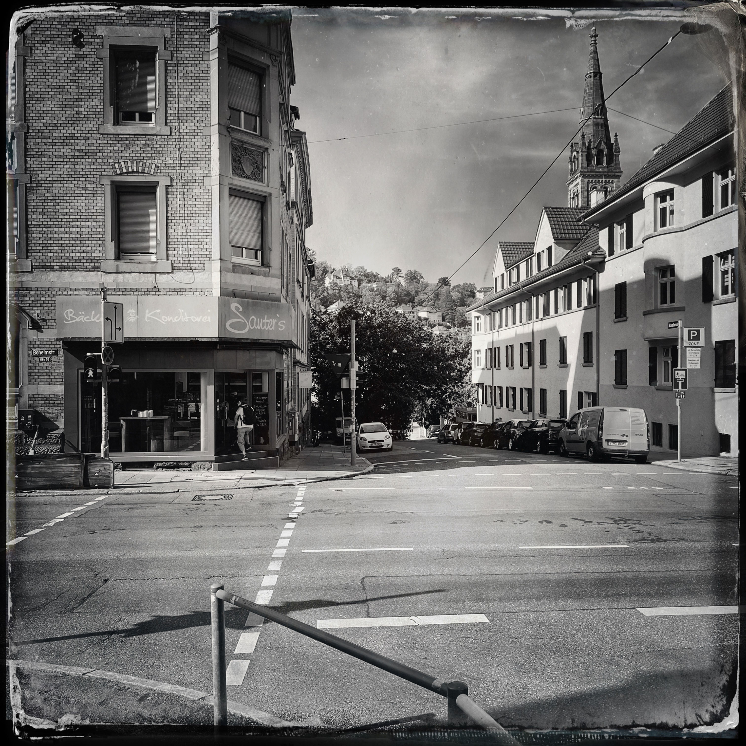 Foto-Block | Stuttgart, Schreiber Straße S/W 2