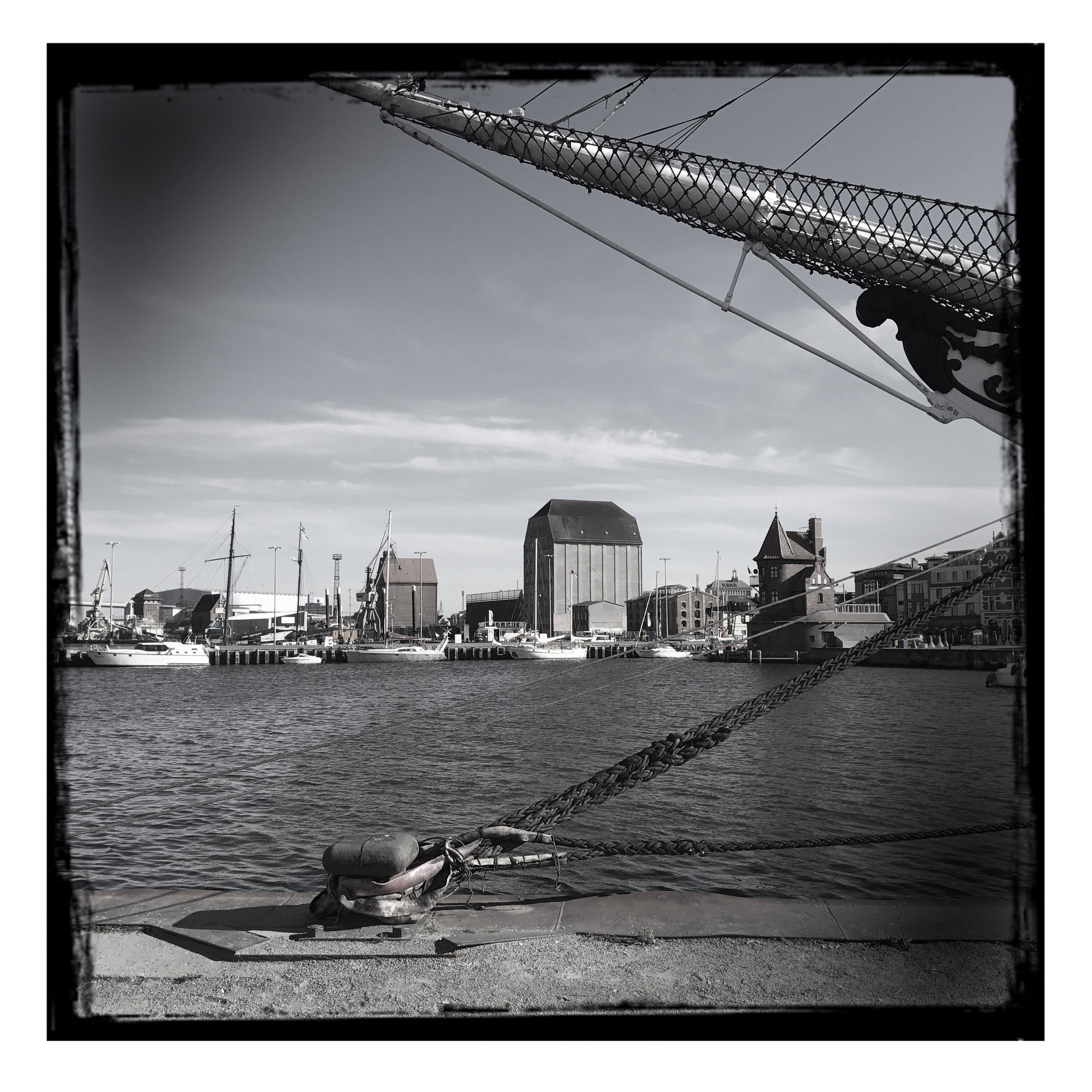 Foto-Block | Stralsund, Hafen 1