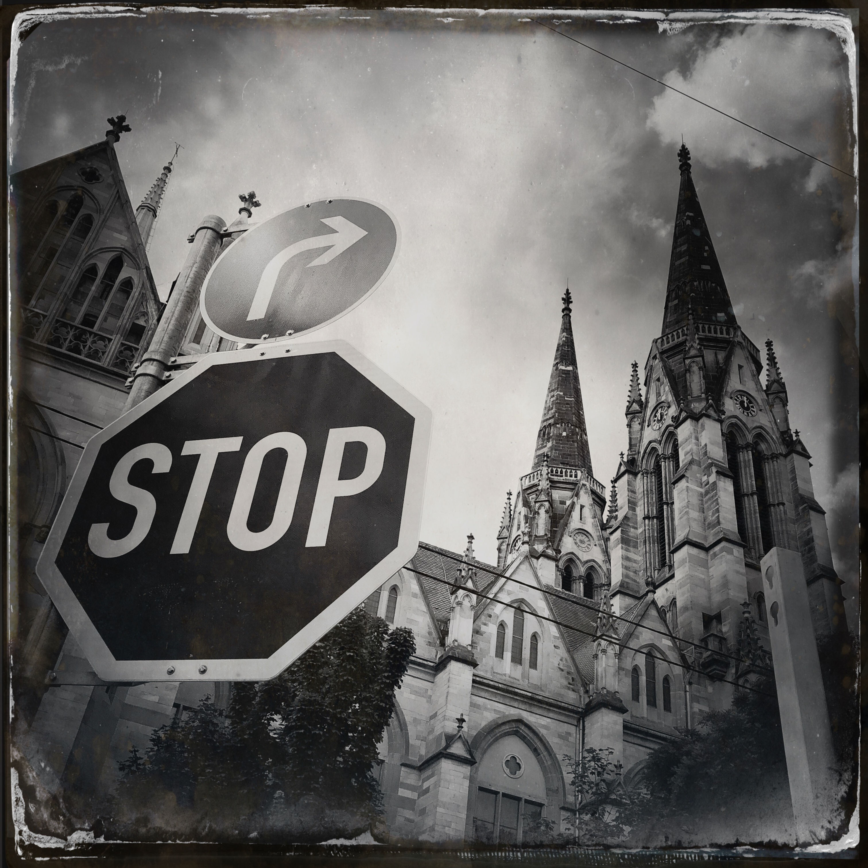 Foto-Block | Stuttgart, St. Maria S/W