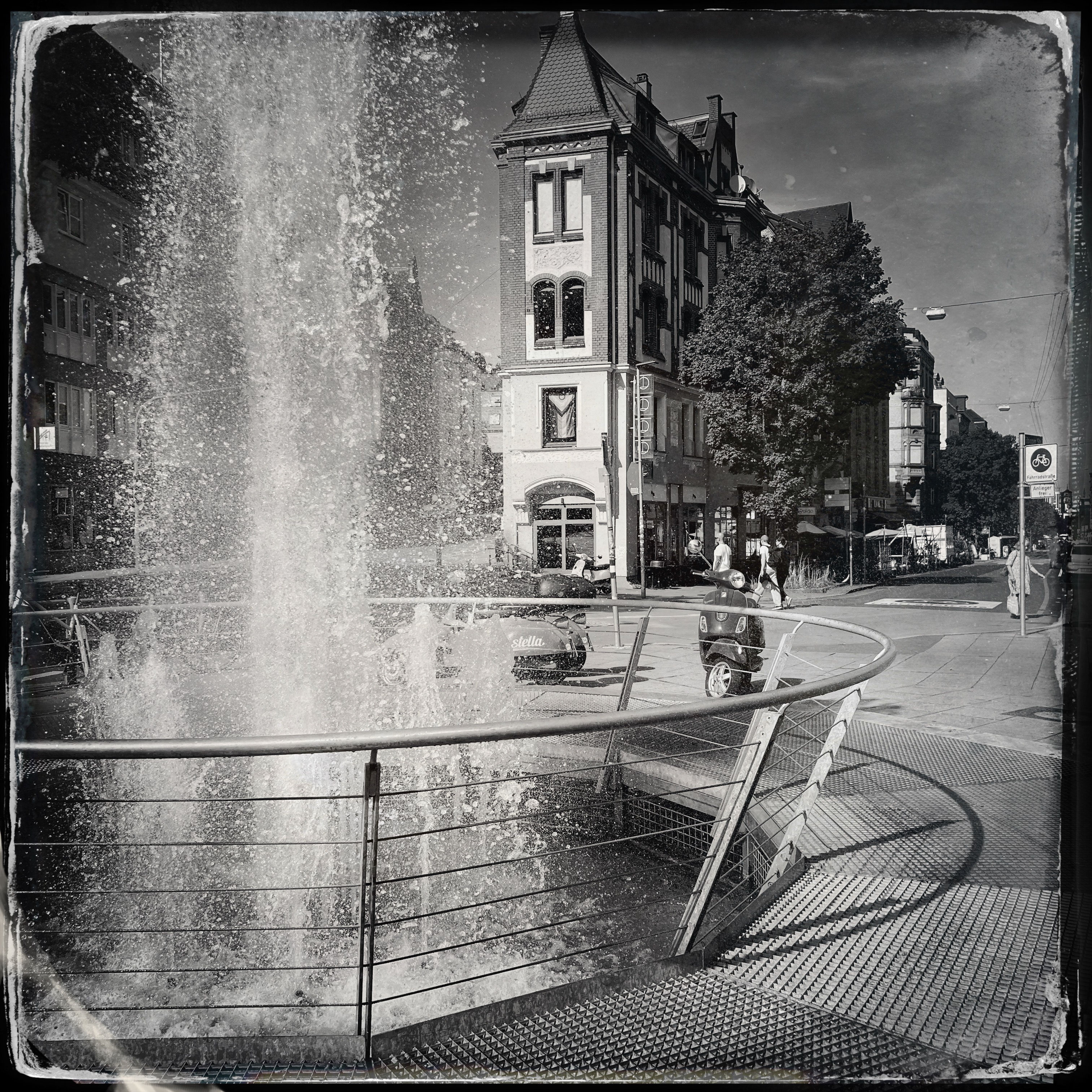 Foto-Block | Stuttgart, Marienplatz S/W 1