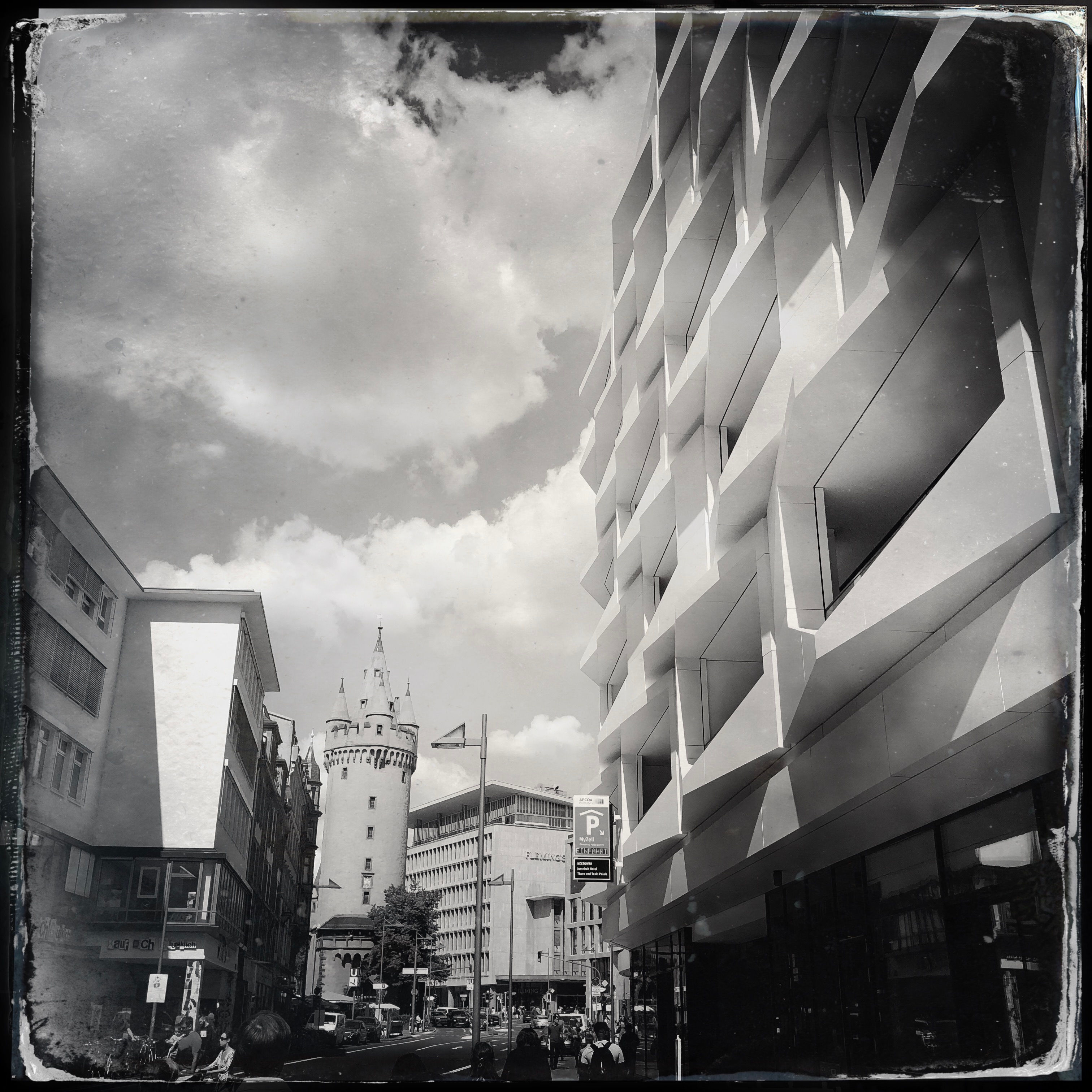 Foto-Block | Frankfurt, Flare of Frankfurt 4